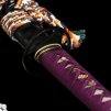 26677 13 sankakkei japanese katana t 10 steel yokote real hitatsura hamon