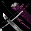 29056 fomu japanese katana folded steel 1075 yokote real choji hamon