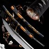 29512 pine japanese katana t 10 steel yokote suguha hamon