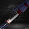 26680 21 tsunami japanese katana t 10 steel yokote choji midare hamon
