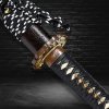 5148 10 rozenhiru japanese katana t 10 steel horimono yokote choji midare hamon
