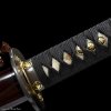5190 9 heraldry japanese katana t 10 steel yokote suguha hamon