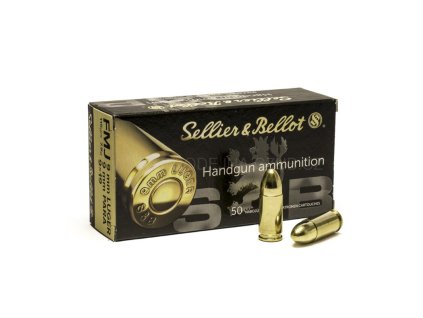 S&B 9 mm Luger FMJ  /cena za balení - 50ks/