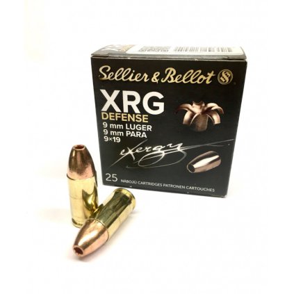 Střelivo S&B 9mm Luger XRG 100grs - 25ks - A1