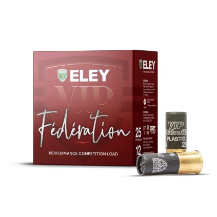 Střelivo 12/70 ELEY HAWK Vip Federation, 28g 2,5mm