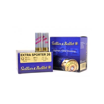 Střelivo 12/70 S&B Extra Sporter, 26g 2,25mm
