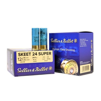 Střelivo 12/70 S&B Skeet Super, 24g 2,0mm