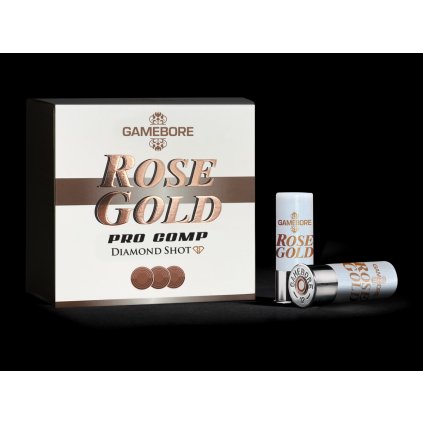 Střelivo 12/70 Gamebore Rose Gold PRO COMP, 24g 2,3mm (8)