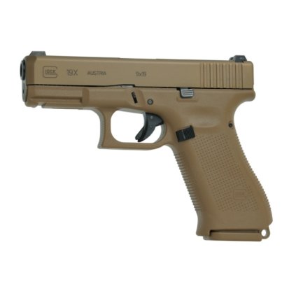 Pistole Glock 19X, 9mm Luger - písková