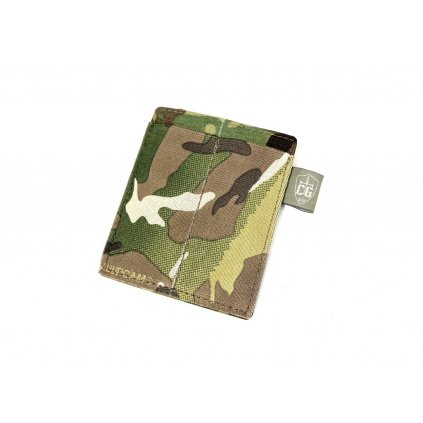 Elastická kapsa na zásobníky Custom Gear 9mm double elastic pouch - multicam