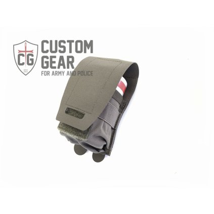 Pouzdro na dýmovnici/P1 výbušku Custom Gear CG SMOKE/P1 Pocket - ranger green