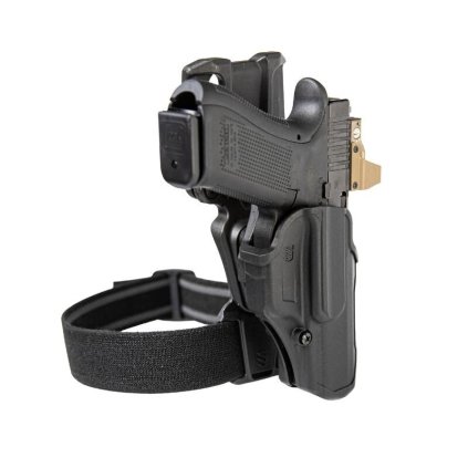 Opaskové pouzdro na platformě BLACKHAWK T-SERIES L2C pro Glock, pravostranné - black
