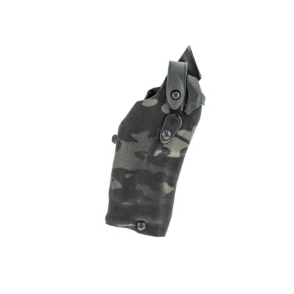 Opaskové pouzdro na platformu SAFARILAND 6304RDS ALS/SLS® Pro Glock 19/23, se svítilnou X300,Multicam Black, Levostranné, na QLS vidlici