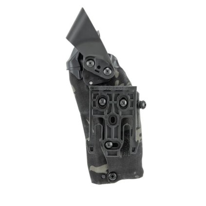 Opaskové pouzdro na platformu SAFARILAND 6304RDS ALS/SLS® pro Glock 19/23 se svítilnou X300 na QLS vidlici, pravostranné, multicam black