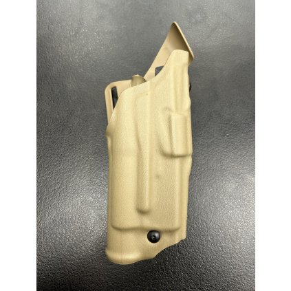 Opaskové pouzdro na platformu SAFARILAND ALS® 6390 pro GLOCK 17/22/31 se svítilnou, pravostranné, coyote brown