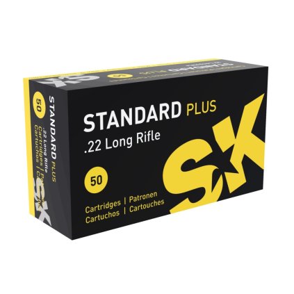Střelivo Lapua SK, Standard Plus, .22LR, 40GR (2,59g), Solid - 50ks