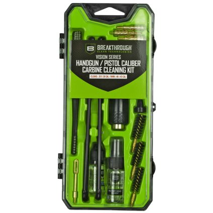 BREAKTHROUGH® Vision Series Pistol/ Carbine Cleaning Kit- 9mm /.40 /.45 Cal