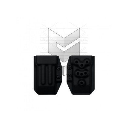 Kydexové pouzdro na pistolový zásobník - Sabre Systems MAG MRD + Blade-Tech - TEKLOK - černá