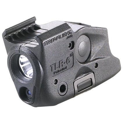 Zbraňová svítilna Streamlight TLR-6 na GLOCK 42/43/43x/48 bez railu - 100 lm - černá