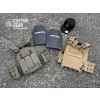 Nosič plátů Custom Gear CGPC3 - TQS SET LIGHT - coyote brown