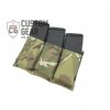 Elastická kapsa na zásobníky Custom Gear AR15 triple elastic pouch - multicam