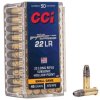 CCI 22LR Hollow point 45 grain 970FPS subsonic