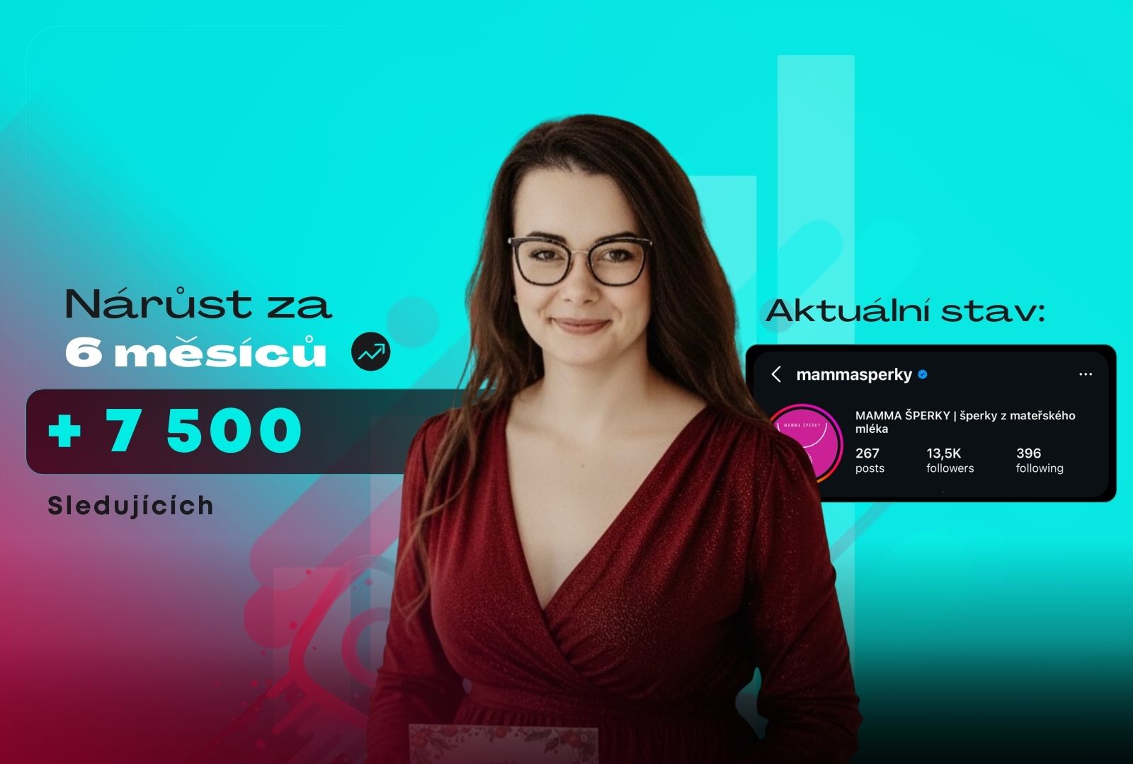 Jak jsme mladé podnikatelce pomohli dosáhnout 12 000 sledujících v netradičním oboru?