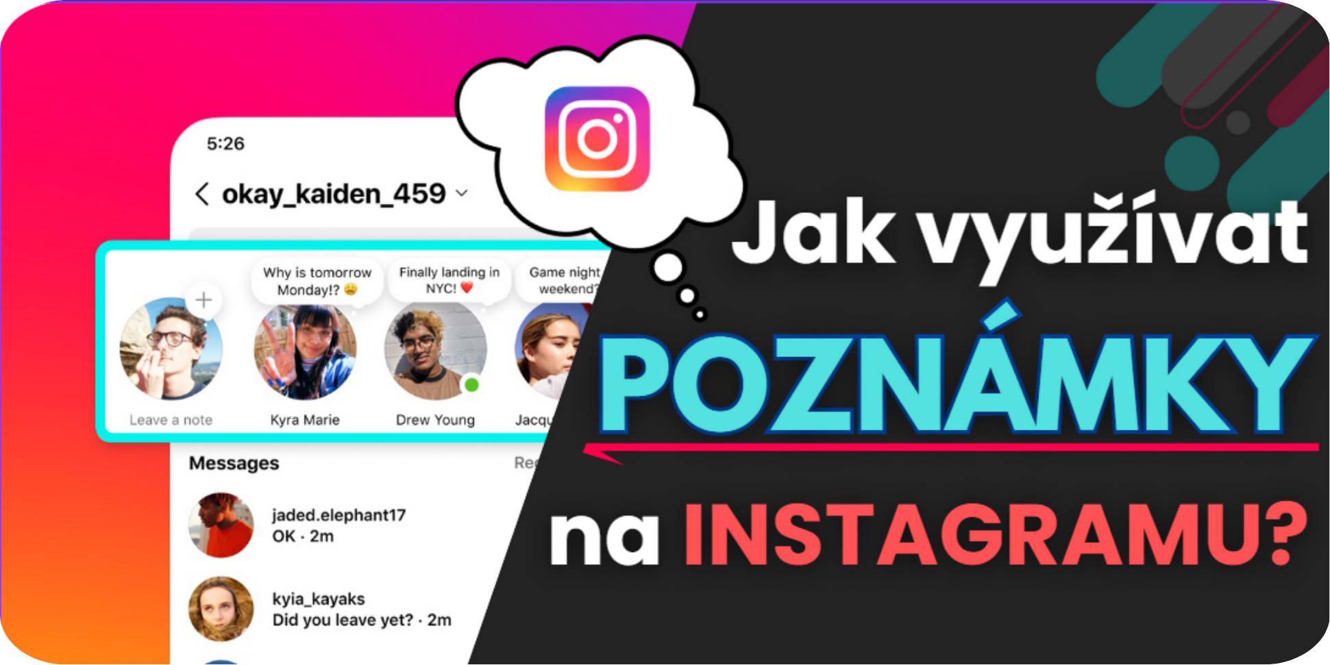 Jak využít poznámky v Instagram DMs pro větší interakci a návštěvnost profilu