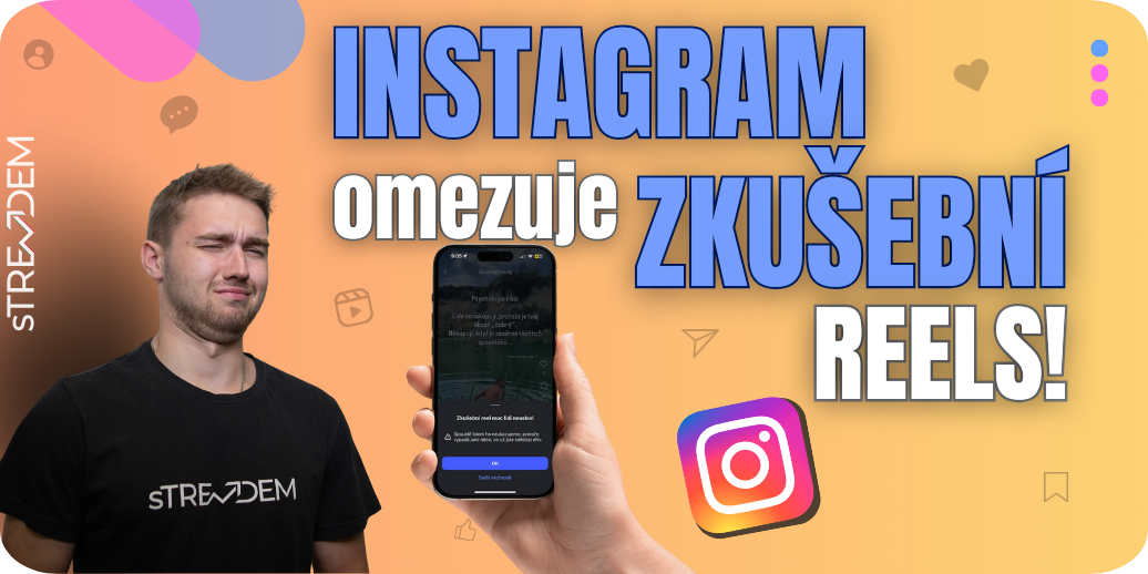 Instagram omezuje dosah zkušebních Reels. Duplicitní obsah už nefunguje