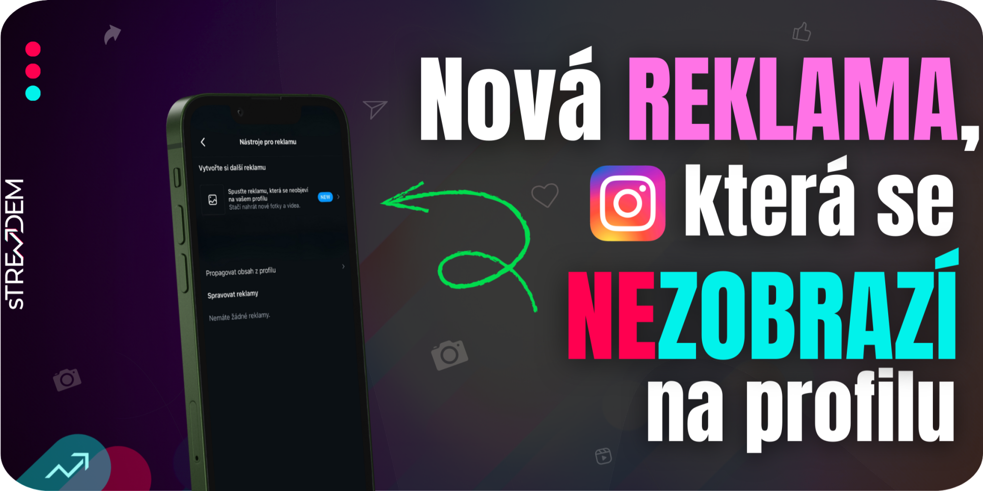 Velká novinka na Instagramu. Reklama, která se nezobrazí na vašem profilu