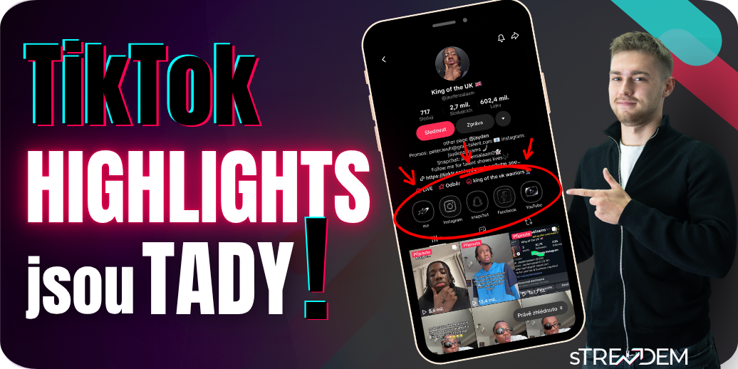TikTok Highlights jsou tady. Jak nastavit Výběry ze Stories?