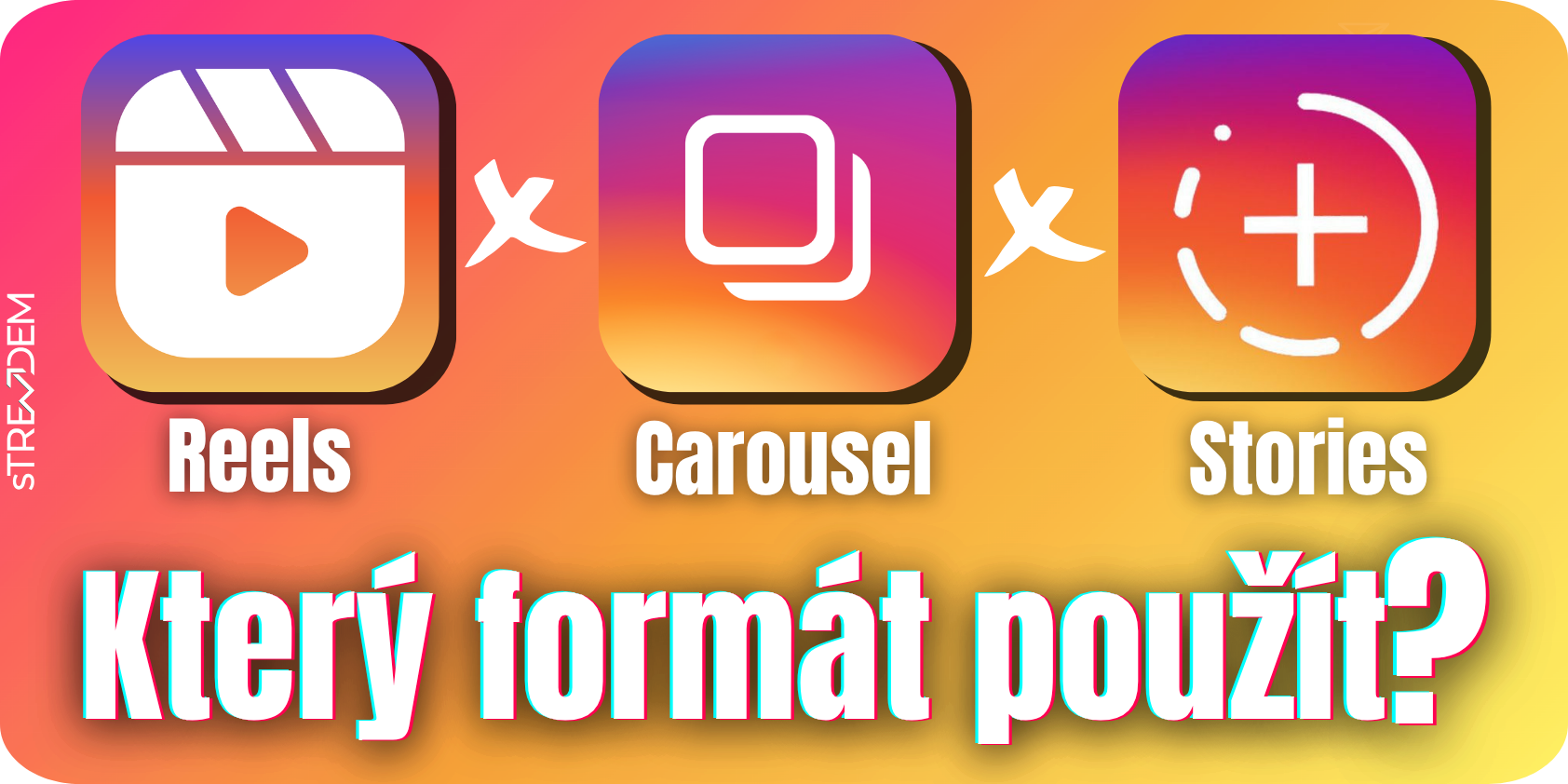 Jaký je rozdíl mezi formáty na Instagramu? Kdy použít Reels, Carousel, Stories a Momentky