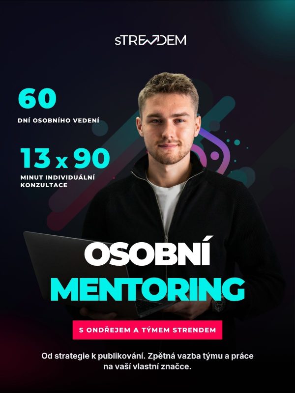 Osobní mentoring s Ondřejem a týmem sTrendem – 60 dní, 13 konzultací po 90 minutách
