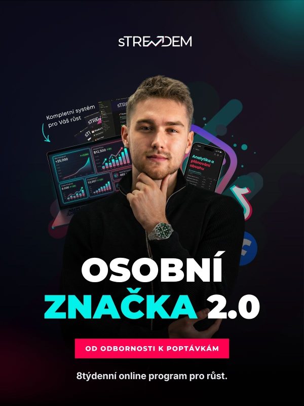 Osobní značka 2.0 – 8týdenní online program sTrendem s Ondřejem Borovskim