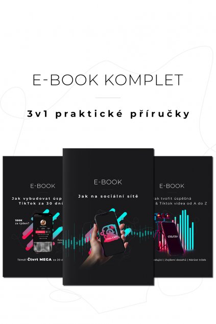 Trio Ebooků jak vybudovat tiktok za 30 dni copy