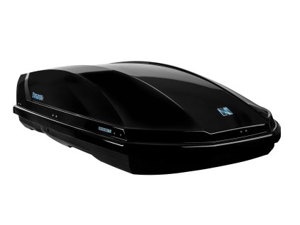 Střešní box NEUMANN Adventure TOP 230 - černý lesk (rychloupínák)  + Instalace střešního boxu na vozidlo