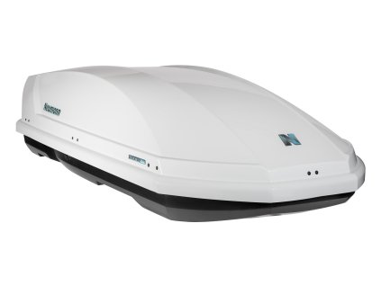 Střešní box NEUMANN Adventure TOP 205 - bílý lesk (rychloupínák)  + Instalace střešního boxu na vozidlo