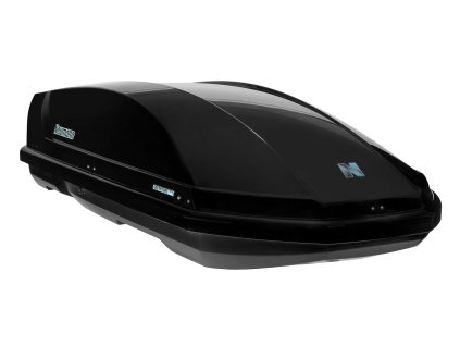 Střešní box NEUMANN Adventure TOP 205 černý lesk (rychloupínák)  + Instalace střešního boxu na vozidlo