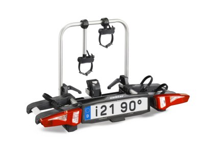 Nosič kol na tažné zařízení UEBLER i21 pro 2 jízdní kola, 90° výklop