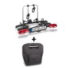 Nosič kol na tažné zařízení UEBLER H21 Z pro 2 jízdní kola, 90° výklop + transportní taška