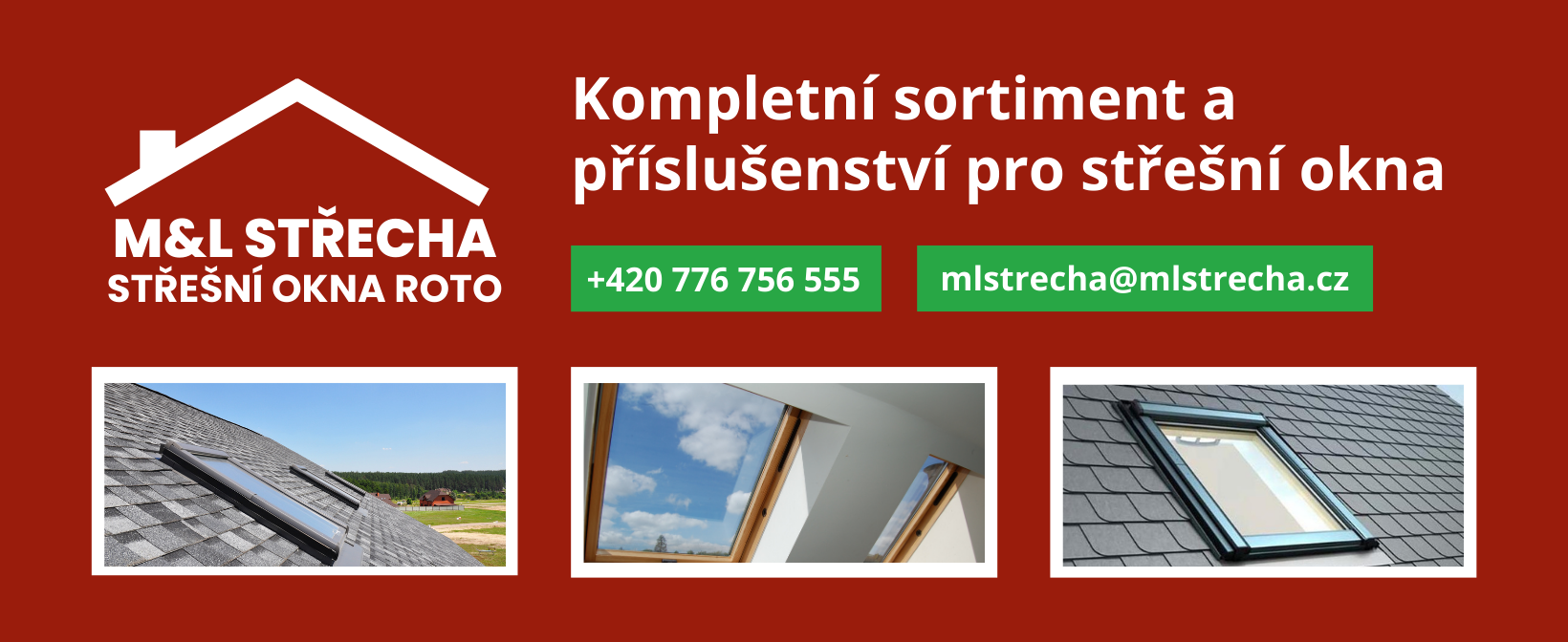Střešní okna a doplňky ROTO
