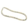 Strieborný perlový náhrdelník
