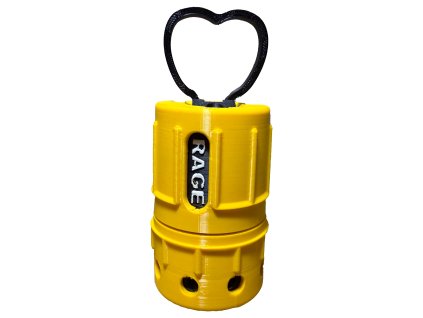 Reusable airsoft blank-cartridge grenade