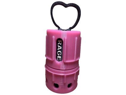 Reusable Acoustic Airsoft Grenade for Toy Cap Rings - pink
