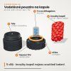 Waterproof Cap Ring Case with Silica Gel