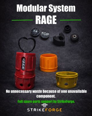 How many times have you thrown away a whole grenade because of one broken part? RAGE is built differently. A fully modular...