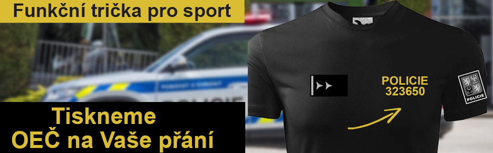 Trička pro policii