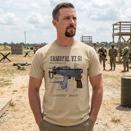 tricko samopal vz 61 scorpion