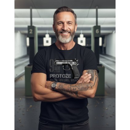 panske tricko pistole cz 75