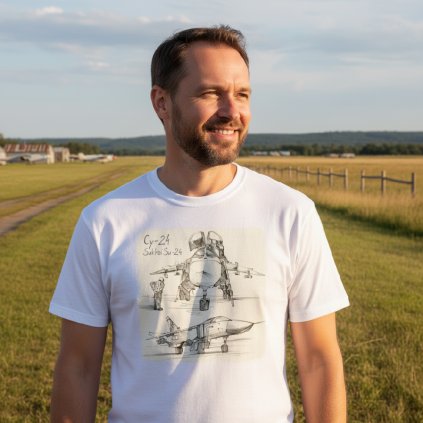 tricko striker su 24 bile